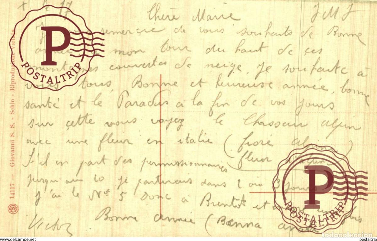 Postales: SALUTI DAL FRONTE. IL CASCO. - Foto 2