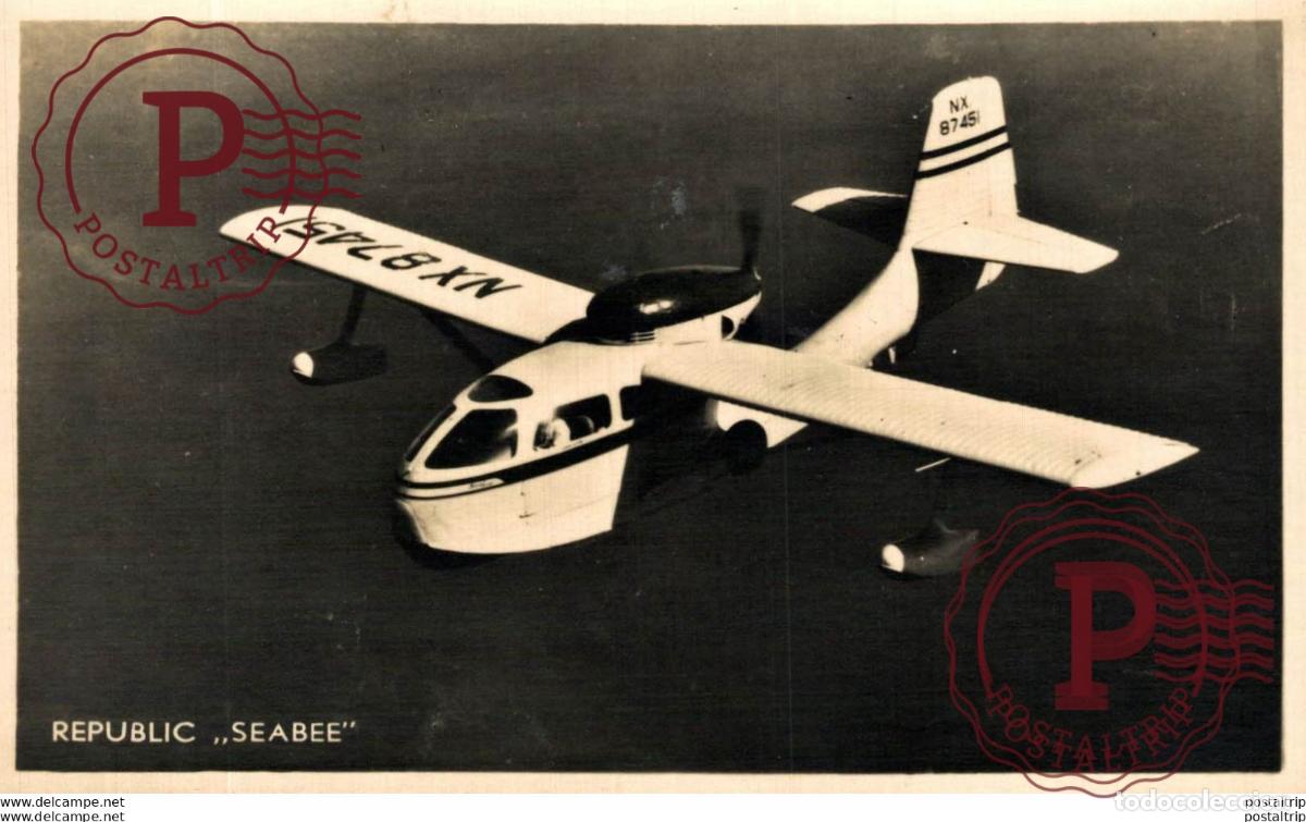 Postales: RPPC REPUBLIC SEABEE - Foto 1