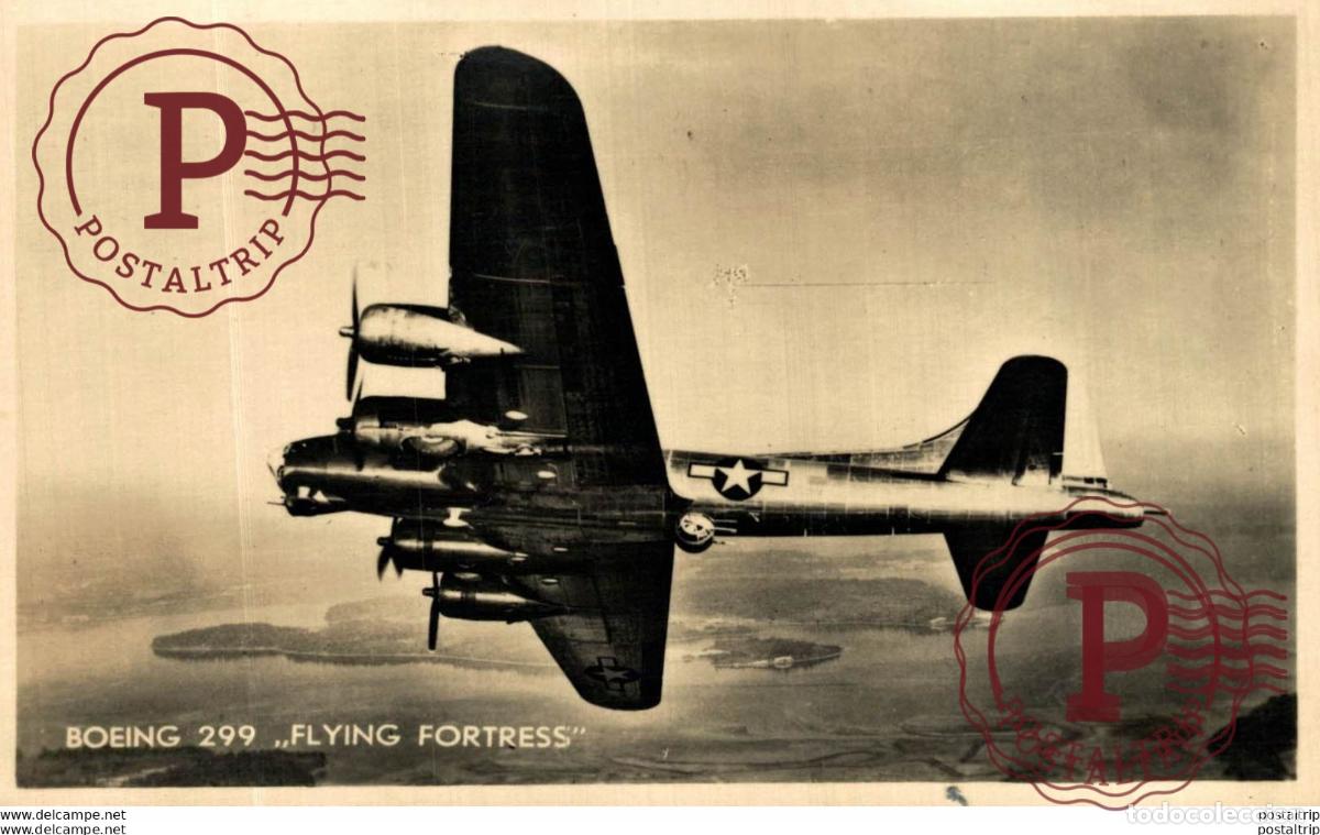 Postkarten: BOEING 299 FLYING FORTRESS