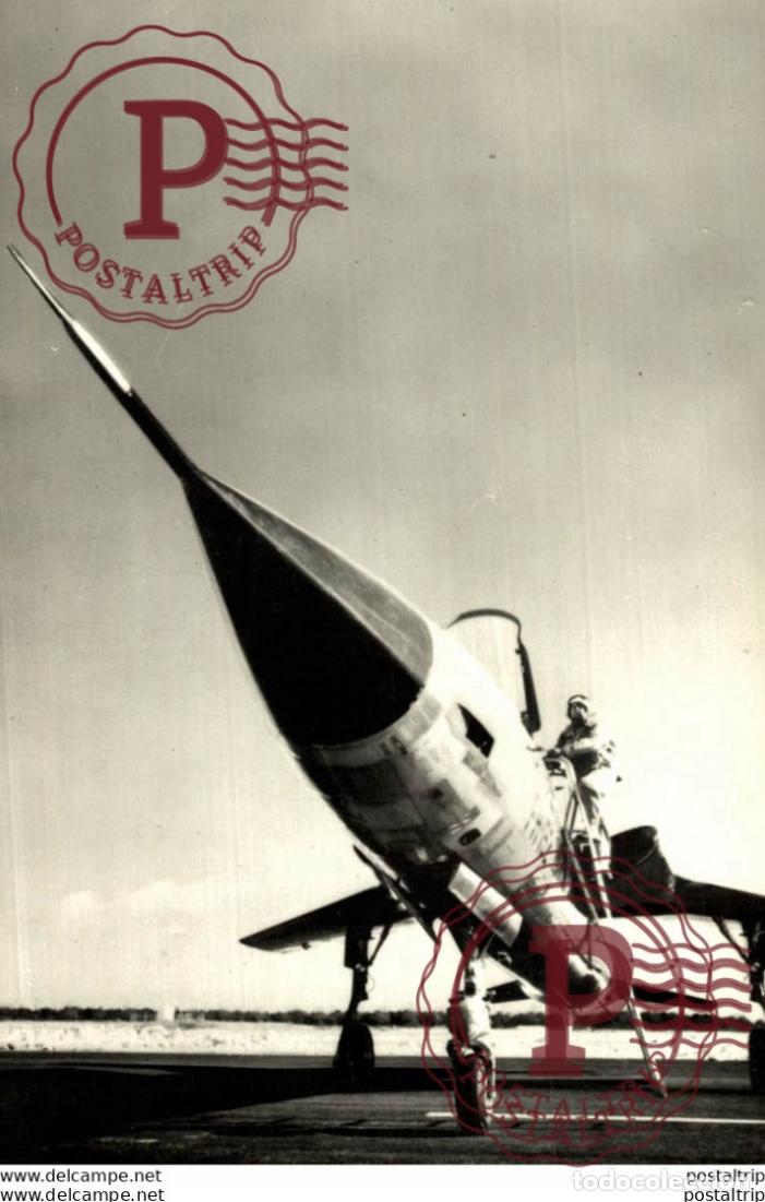 Postkarten: RPPC REPUBLIC F-105D THUNDERCHIEF AVIACI&Oacute;N REAL PHOTO POSTCARD