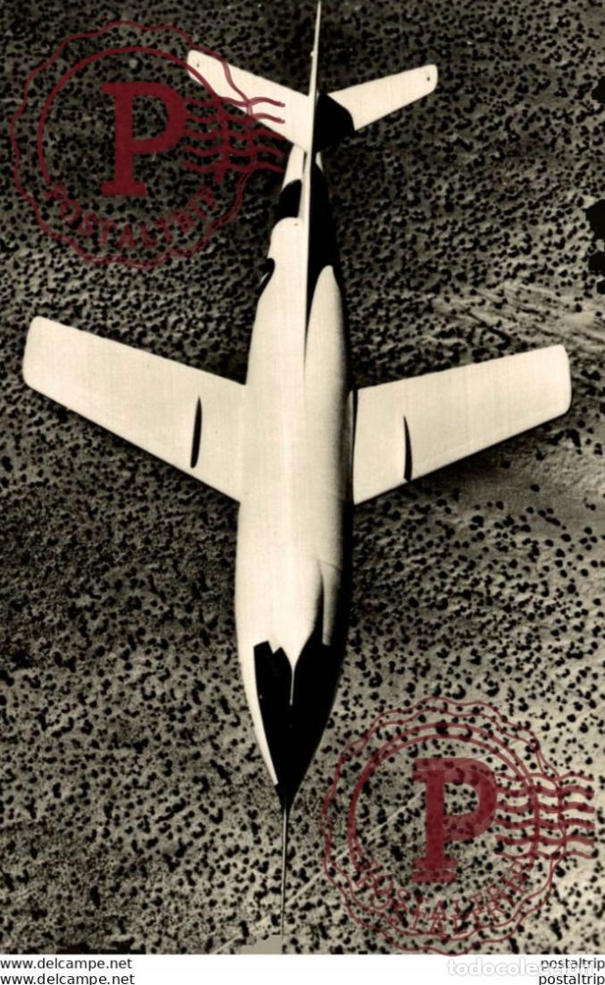 Postkarten: RPPC DOUGLAS D 558-2 SKYROCKET AVIACI&Oacute;N REAL PHOTO POSTCARD