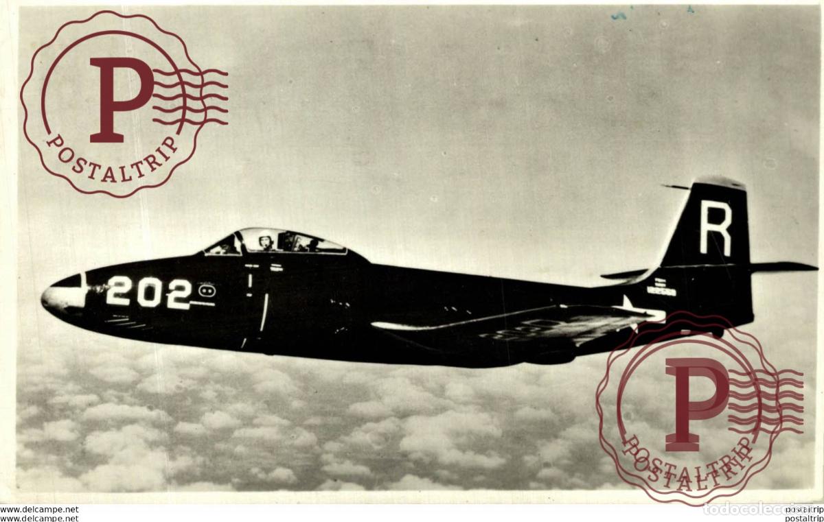 Postkarten: RPPC MC DONNELL BANSHEE REAL PHOTO POSTCARD