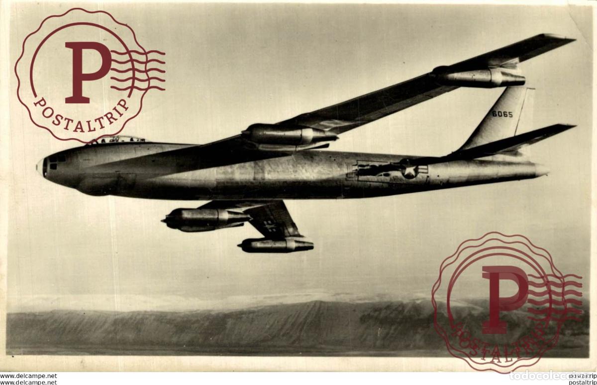 Postkarten: RPPC BOEING XB 47 STRATOJET REAL PHOTO POSTCARD