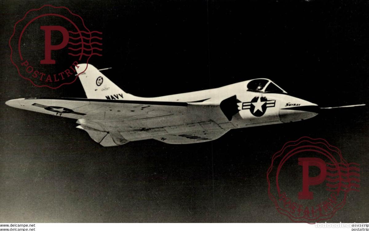 Postais: RPPC US AIR FORCE NAVY DOUGLAS F4D 1 SKYRAY REAL PHOTO POSTCARD