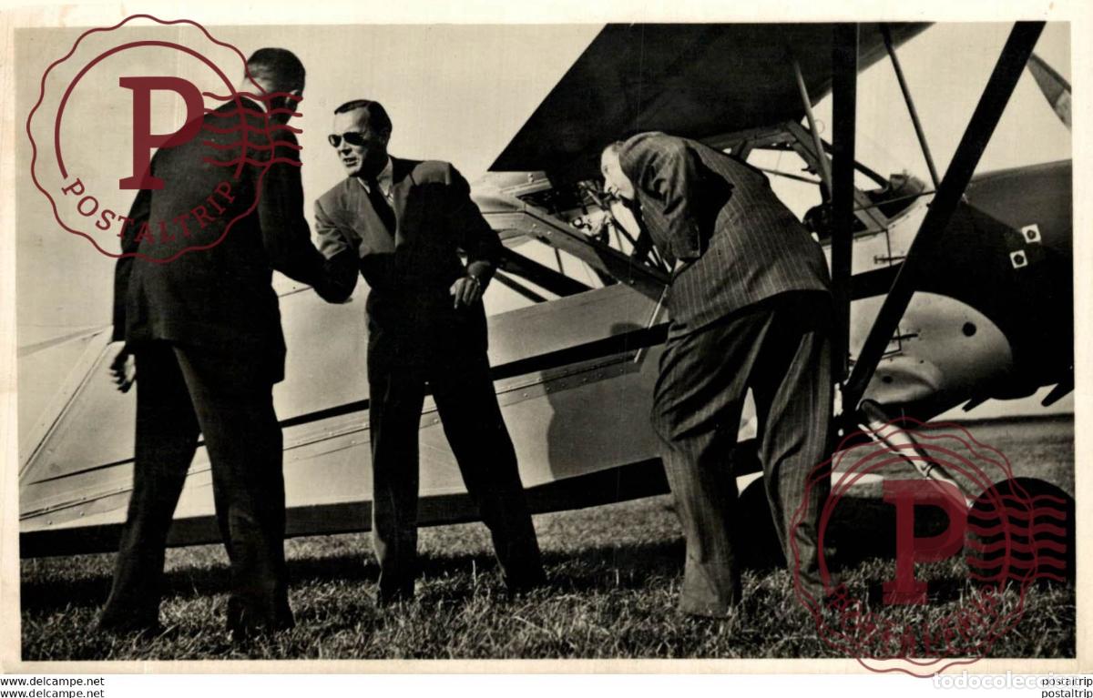 Postais: RPPC ZIJNE KONINKLIJKE HOOGHEID PRINS BERNHARD REAL PHOTO POSTCARD