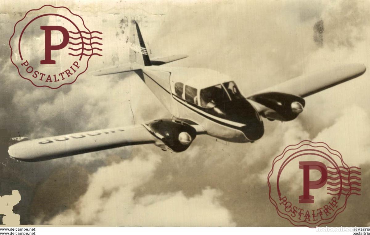 Postais: RPPC PIPER P A 23 APACHE REAL PHOTO POSTCARD
