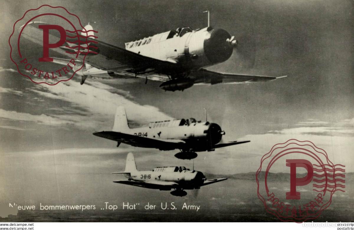 Postais: RPPC US AIR FORCE TOP HAT REAL PHOTO POSTCARD