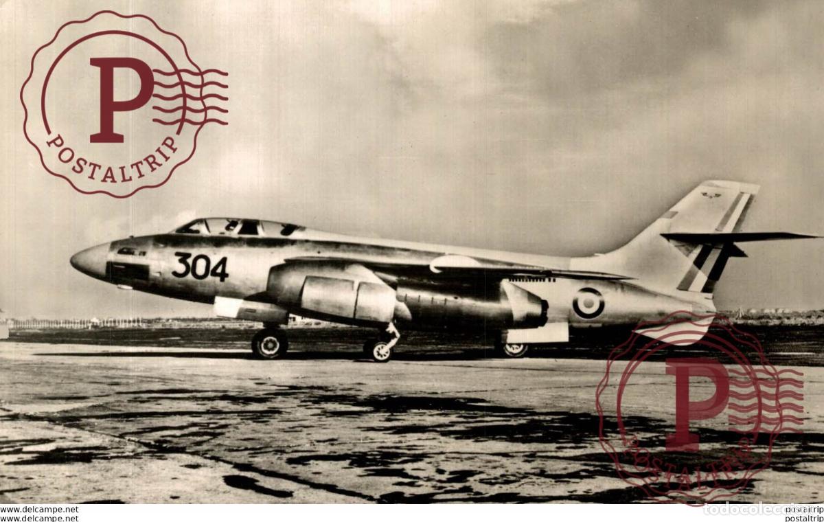 Postais: RPPC FRANCE SUD AVIATION SO 4050 VAUTOUR IIN ARMEE DE LAIR REAL PHOTO POSTCARD