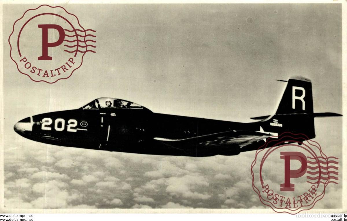 Postais: RPPC MCDONNELL F2H 1 BANSHEE REAL PHOTO POSTCARD