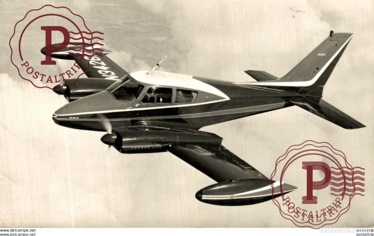 Postais: RPPC CESSNA REAL PHOTO POSTCARD