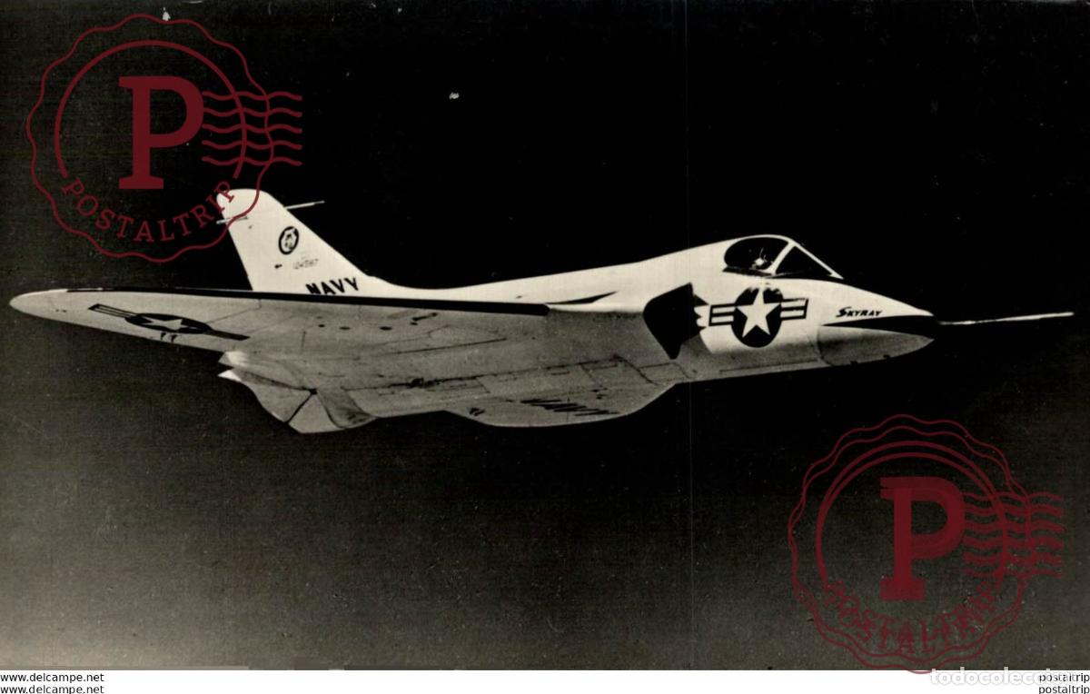 Postais: RPPC DOUGLAS F4D 1 SKYRAY US MARINE REAL PHOTO POSTCARD