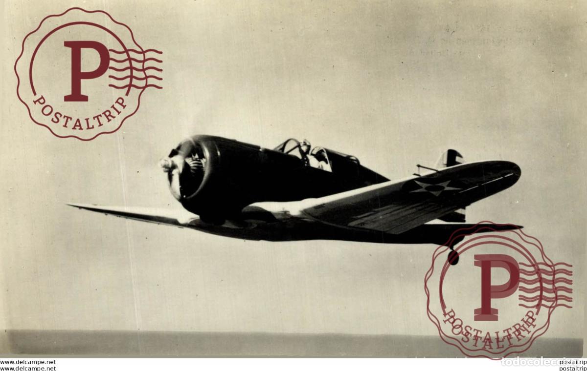 Postais: RPPC VOUGHT V 143 US ARMY AIR FORCE REAL PHOTO POSTCARD