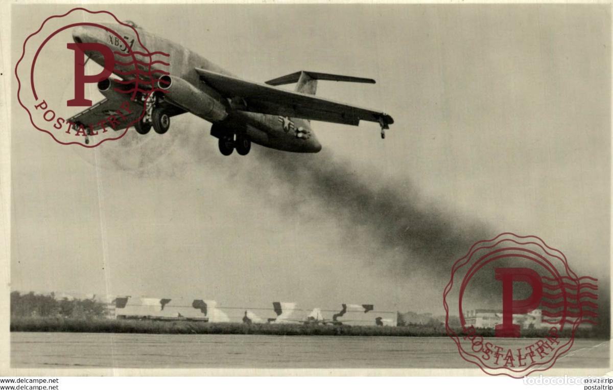 Postales: RPPC. GLENN L.MARTIN XB51. REAL PHOTO POSTCARD. AVIACI&Oacute;N