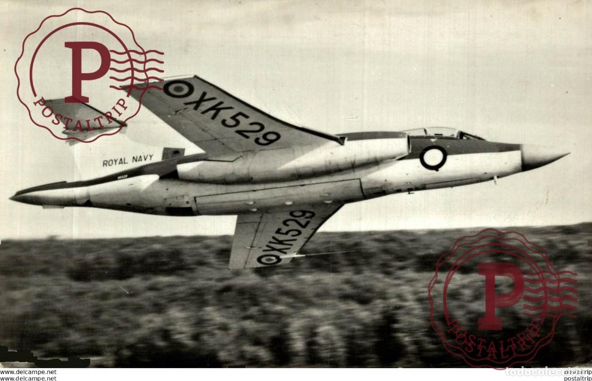 Postales: RPPC. Blackburn Buccaneer REAL PHOTO POSTCARD. AVIACI&Oacute;N