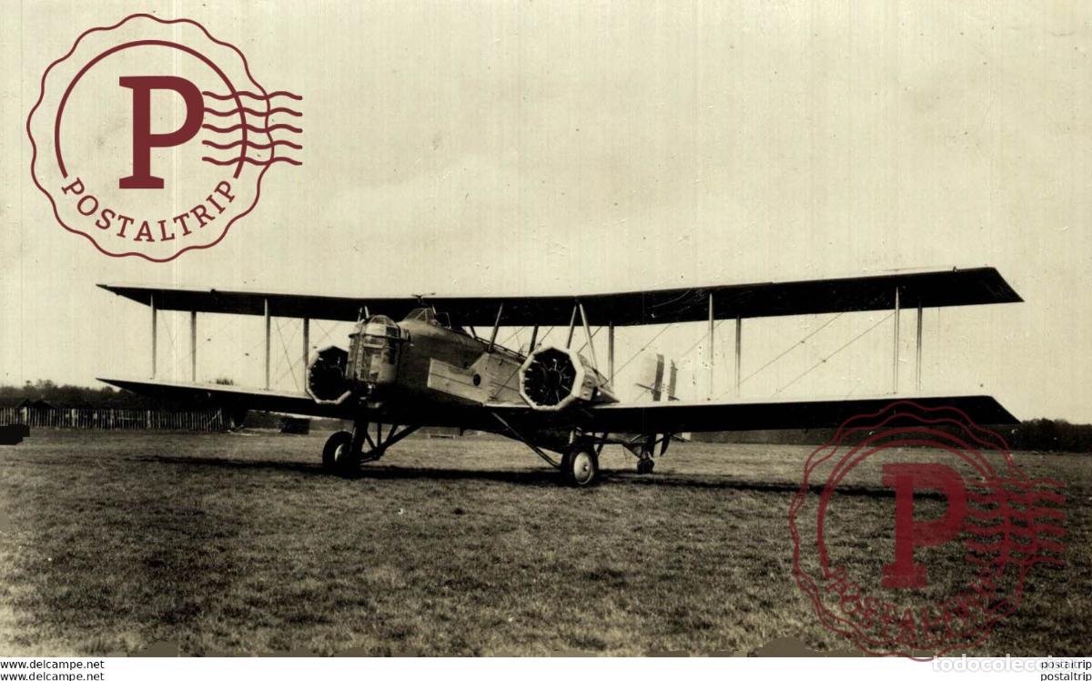 Postkarten: RPPC. Bouiton Paul Overstrand REAL PHOTO POSTCARD. AVIACI&Oacute;N