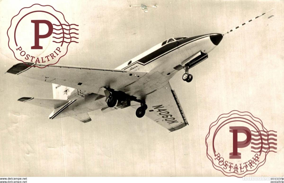Postkarten: RPPC. NORTH AMERICAN ,,SABRELINER . REAL PHOTO POSTCARD. AVIACI&Oacute;N