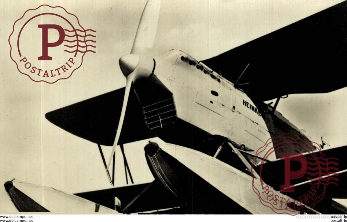 Postales: RPPC. HEINKEL HE 60. REAL PHOTO POSTCARD. AVIACI&Oacute;N