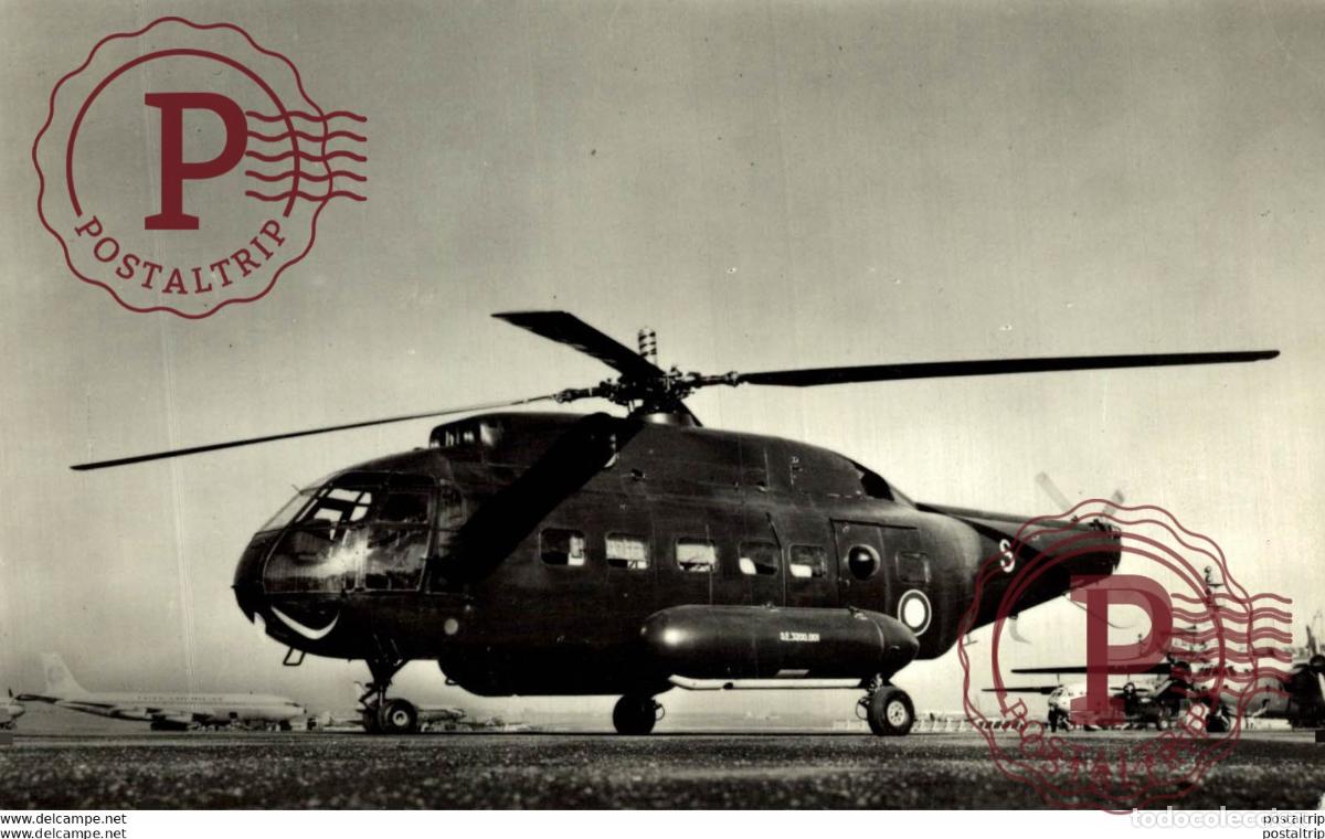 Postales: RPPC. AVIATION SE-3200 ,,FRELON. REAL PHOTO POSTCARD. AVIACI&Oacute;N