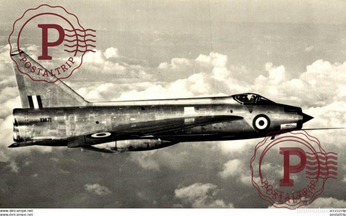 Cartes Postales: RPPC. ENGLISH ELECTRIC PB LIGHTNING. REAL PHOTO POSTCARD. AVIACI&Oacute;N