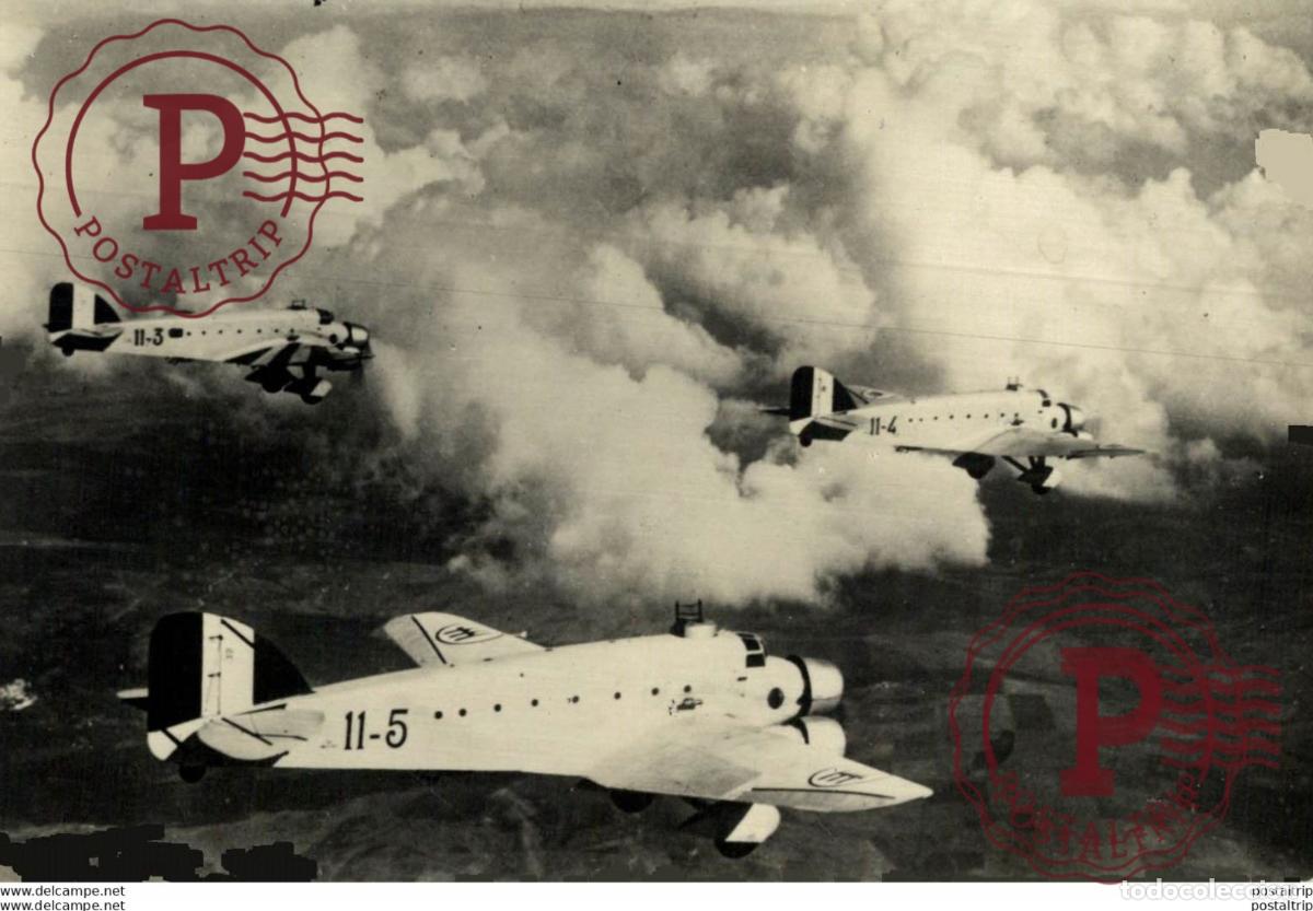 Cartes Postales: RPPC. 11-3 11-4 1-5. REAL PHOTO POSTCARD. AVIACI&Oacute;N