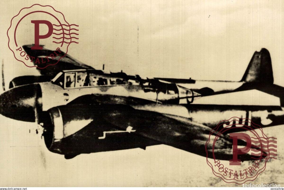 Postkarten: FOKKER G1 RPPC WAR GUERRE