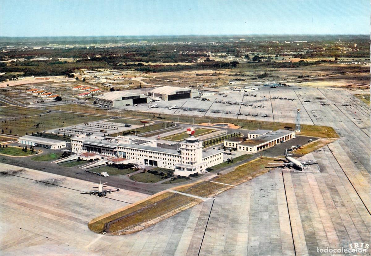 Postales: Postal Aeropuerto de Bordeaux-M&eacute;rignac Vista A&eacute;rea