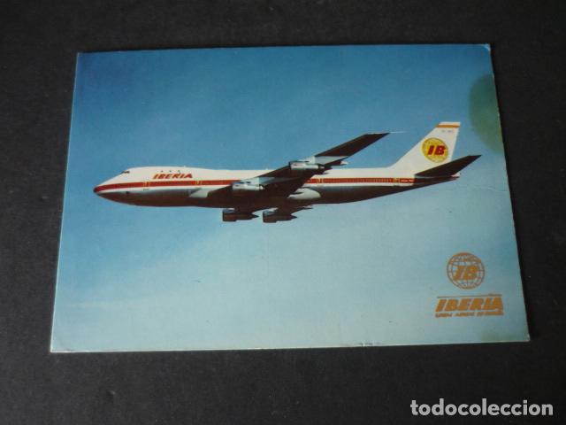 Postales: AVION IBERIA BOEING 747 JUMBO POSTAL