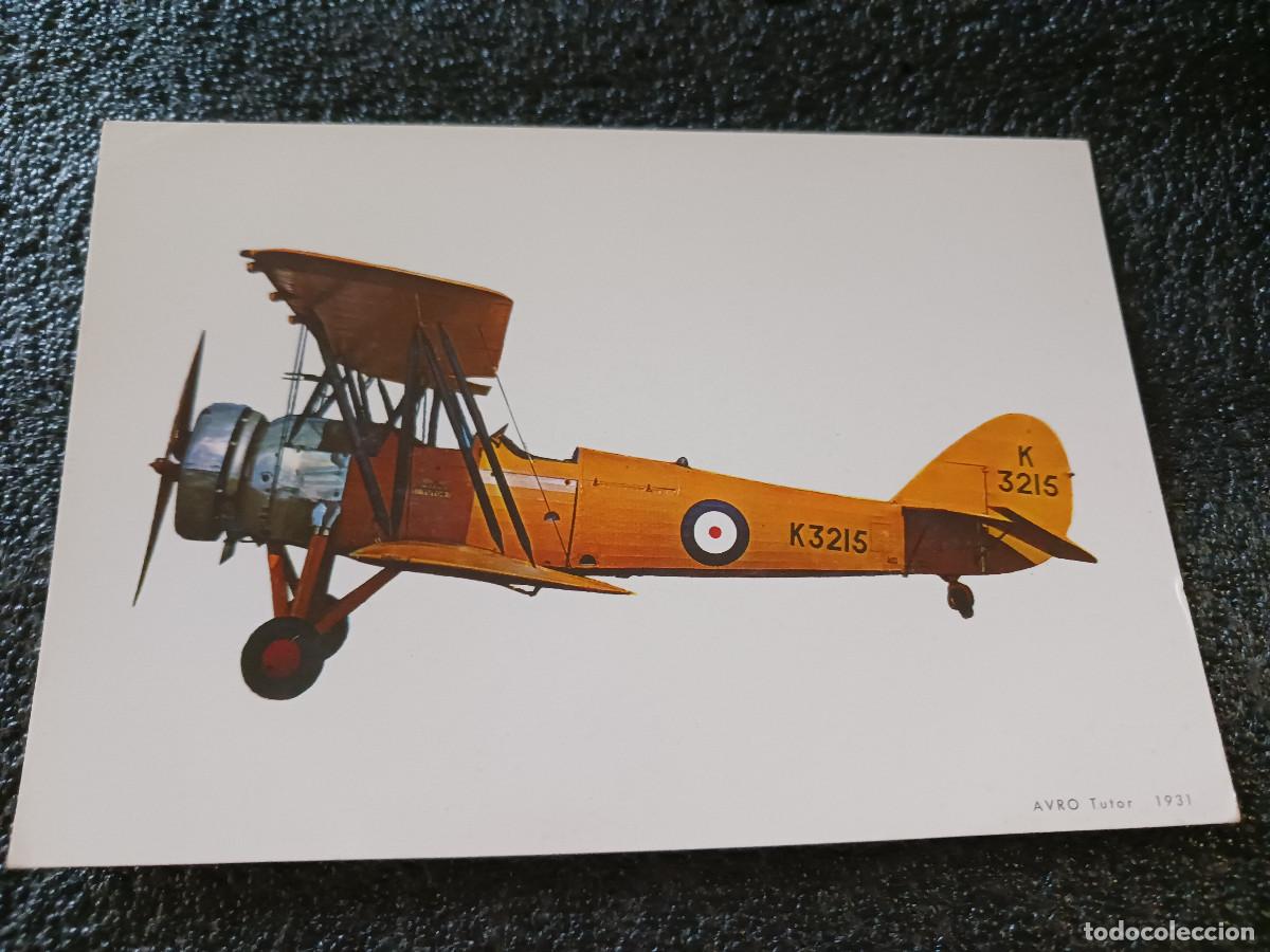 Postales: avion, avro tutor, 1931, cyz 6902