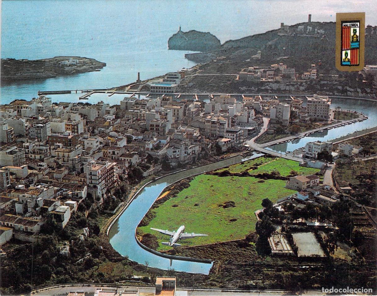 Postales: Postal Porto Cristo, Mallorca - Vista A&eacute;rea Avion