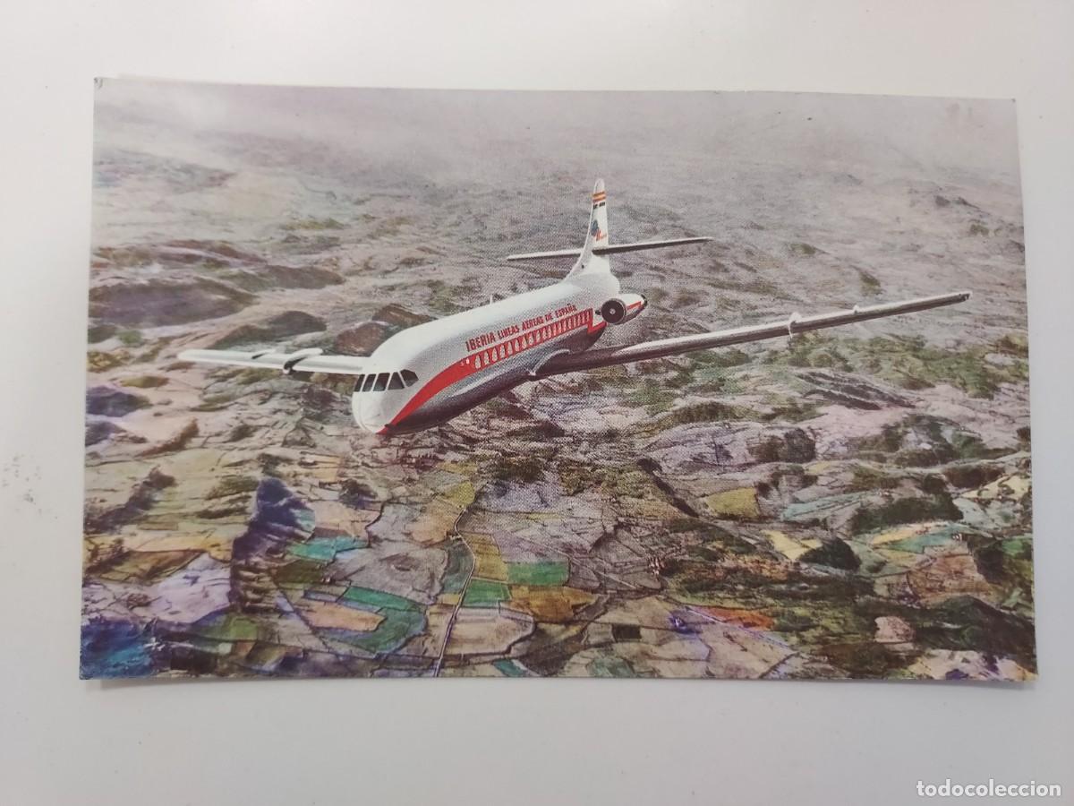 Postales: POSTAL AVION IBERIA CARAVELLE VI-R. SIN CIRCULAR