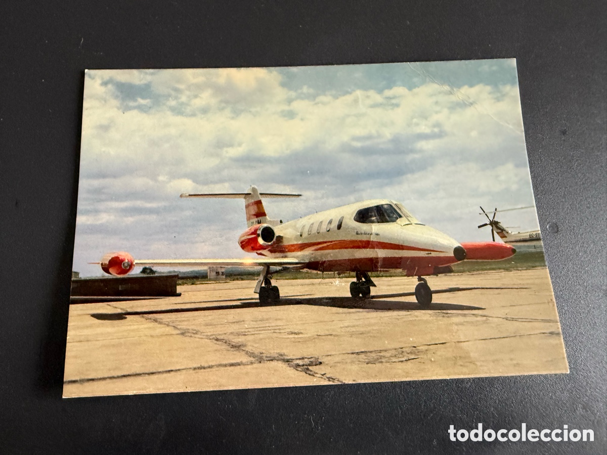 Postales: Postal. LEAR-JET. Nuestra Se&ntilde;ora del Pilar