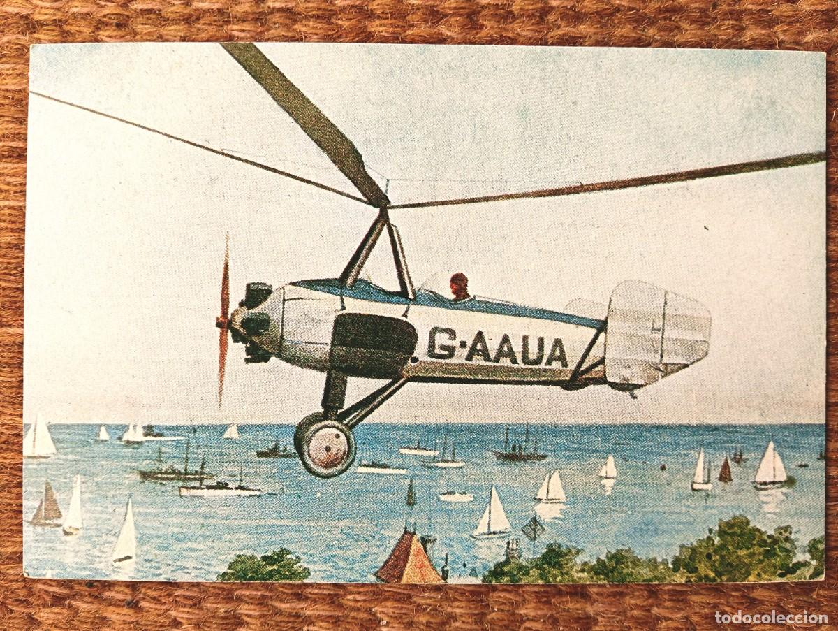 Postales: AUTOGIRO - PIONEROS DE LA AVIACION