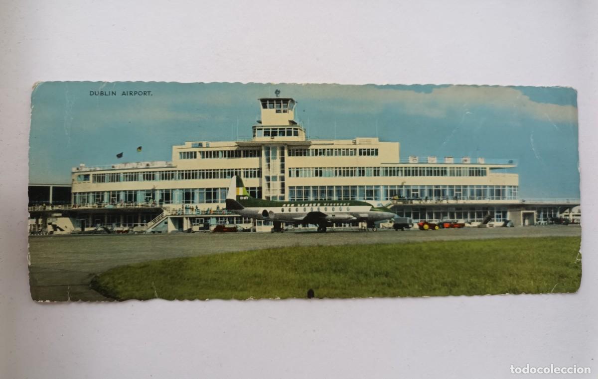 Postales: DUBLIN (IRLANDA). AEROPUERTO - FRANQUEO