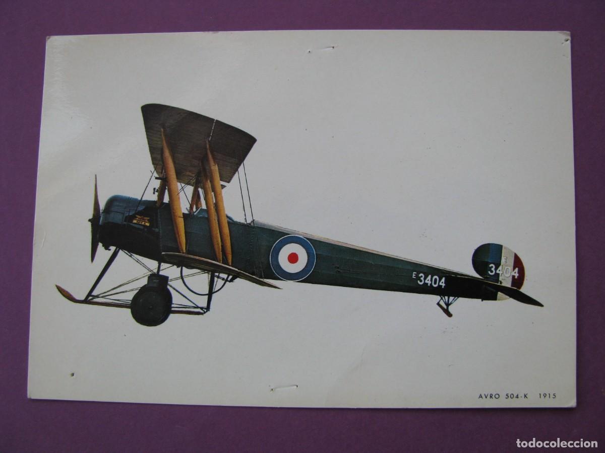 Postales: POSTAL DE C. Y Z. 6902. AEROPLANO, AVION AVRO 504
