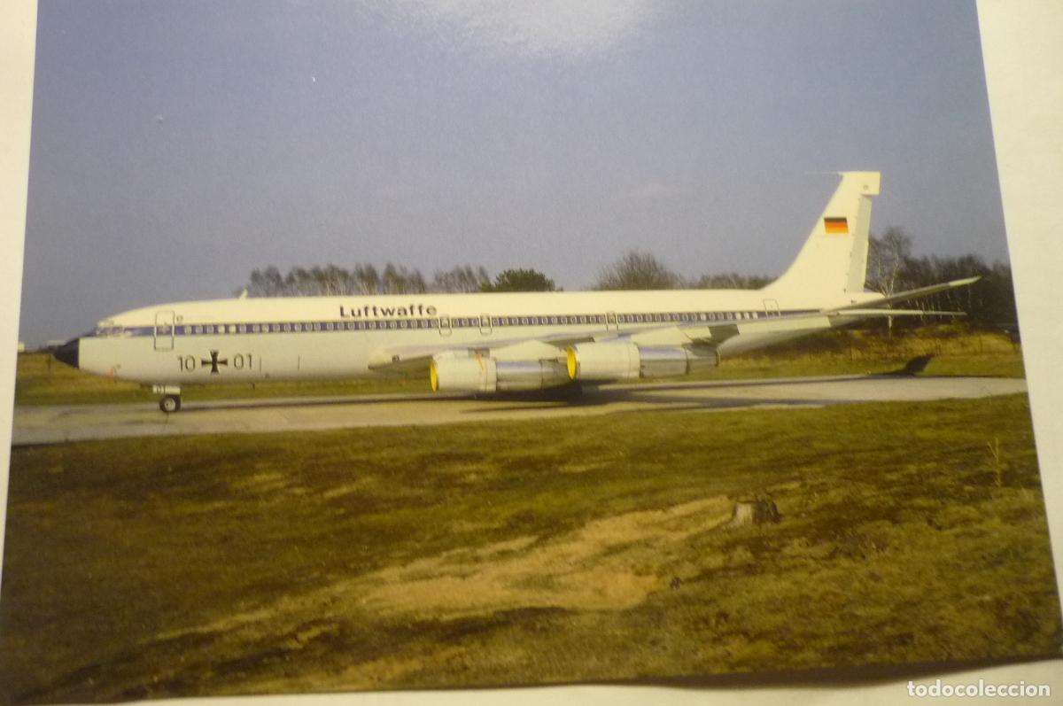 Postales: postal extranjera avion b707-300 luftwaffe