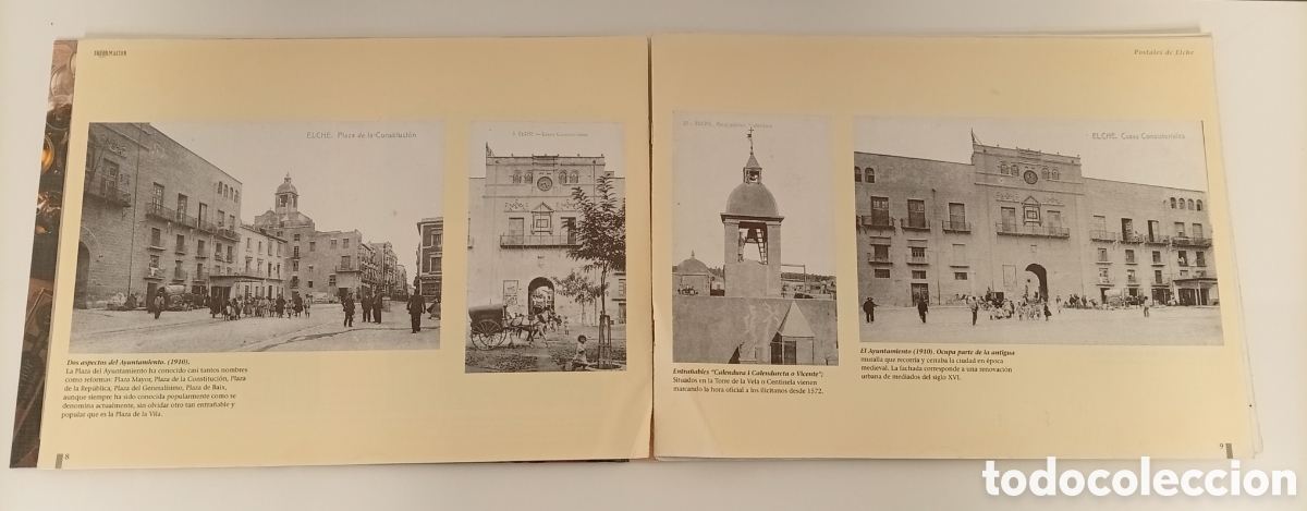 Postales: .LIBRO POSTALES DE ELCHE- J.A. CARRASCO PACHECO - Foto 3