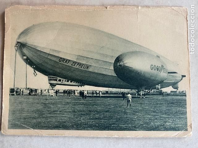 Postales: POSTAL GRAF ZEPPELIN AM ANKERMAST IN LOS ANGELES.ED. W. SPERMANN IN STUTTGART
