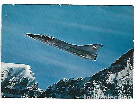 Postales: AVION - AIR PLANE.- &rdquo; MIRAGE &rdquo; SUIZO