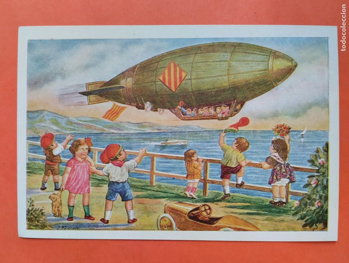 Postales: POSTAL CATALANA EDICIONES LOCFON BARCELONA SERIE AVIACI&Oacute;N