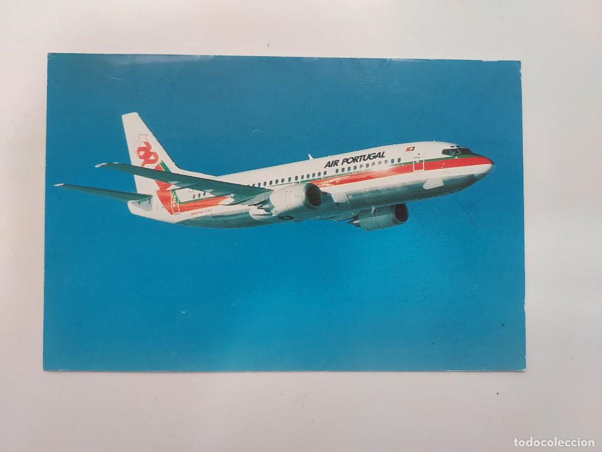 Cartoline: POSTAL AIR PORTUGAL AVION BOEING 737-300. SIN CIRCULAR