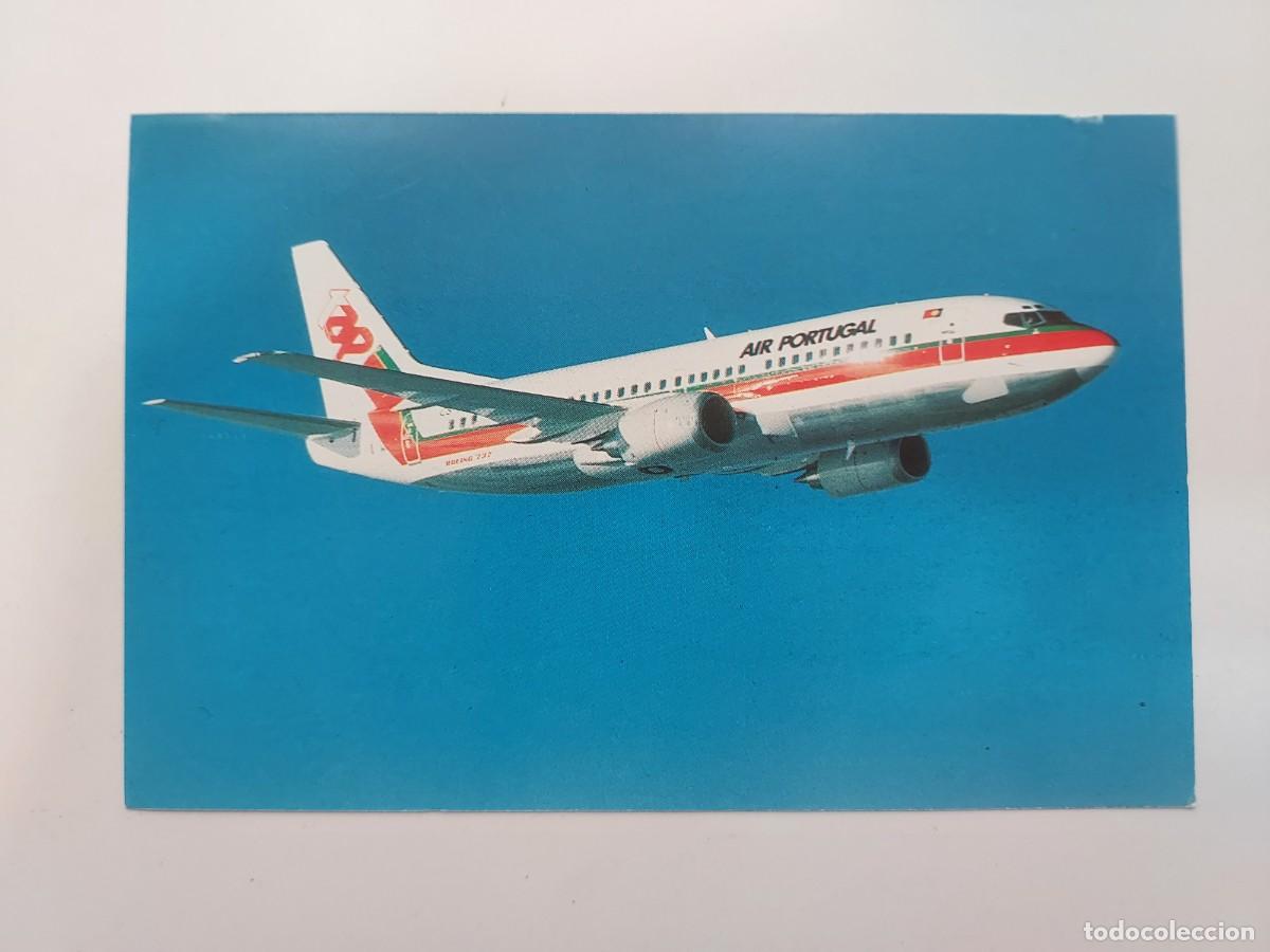 Cartoline: POSTAL AIR PORTUGAL AVION BOEING 737-300. SIN CIRCULAR