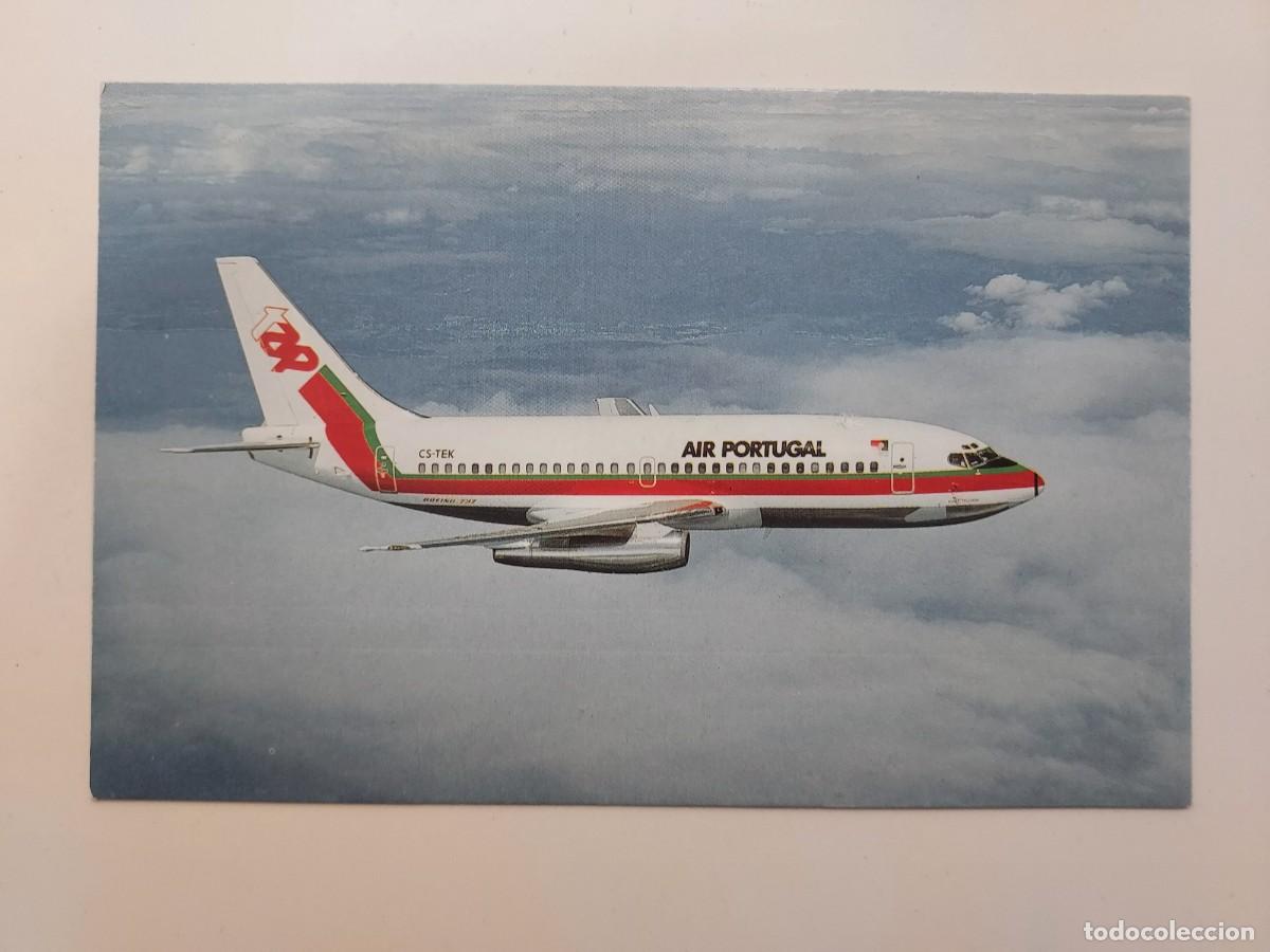 Cartoline: POSTAL AIR PORTUGAL AVION BOEING 737. SIN CIRCULAR
