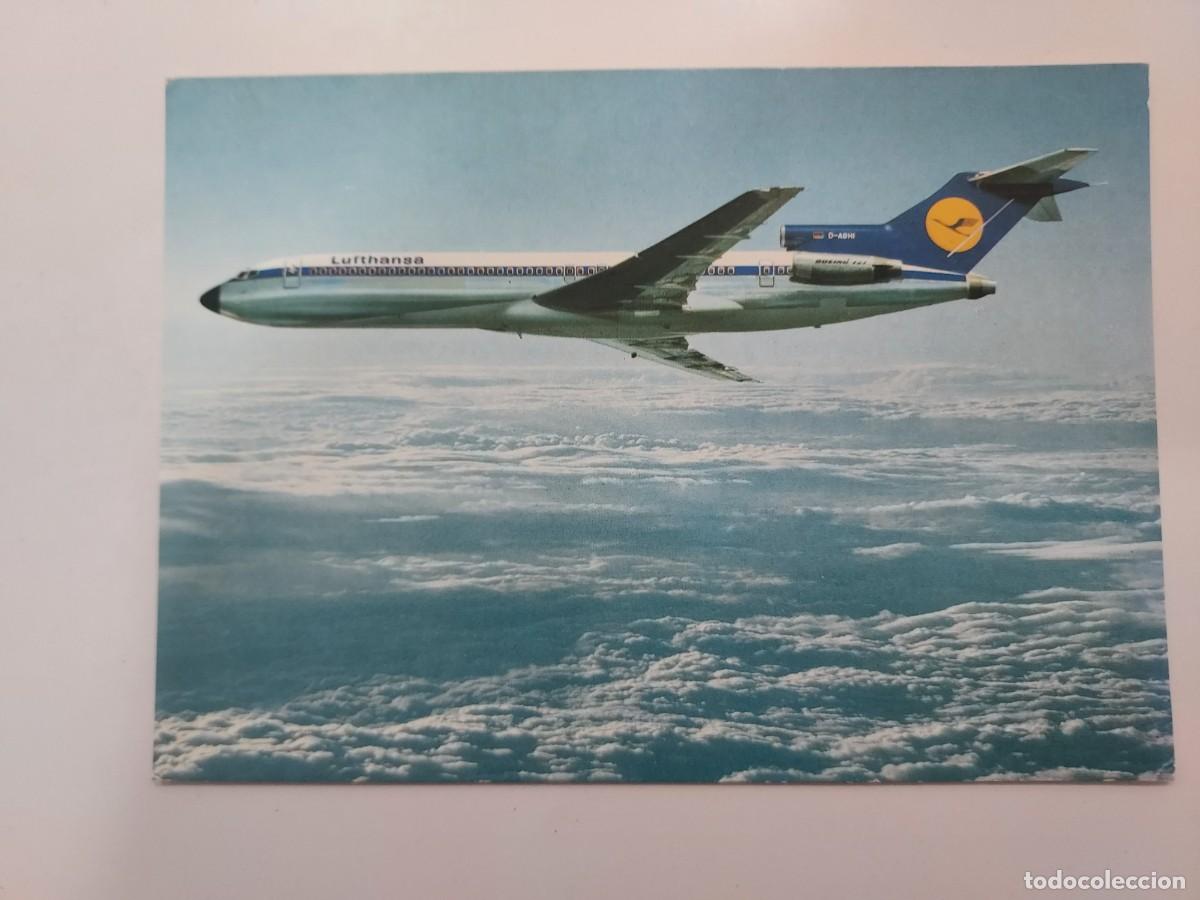Postkarten: POSTAL LUFTHANSA B 727 EUROPA JET AVION. SIN CIRCULAR
