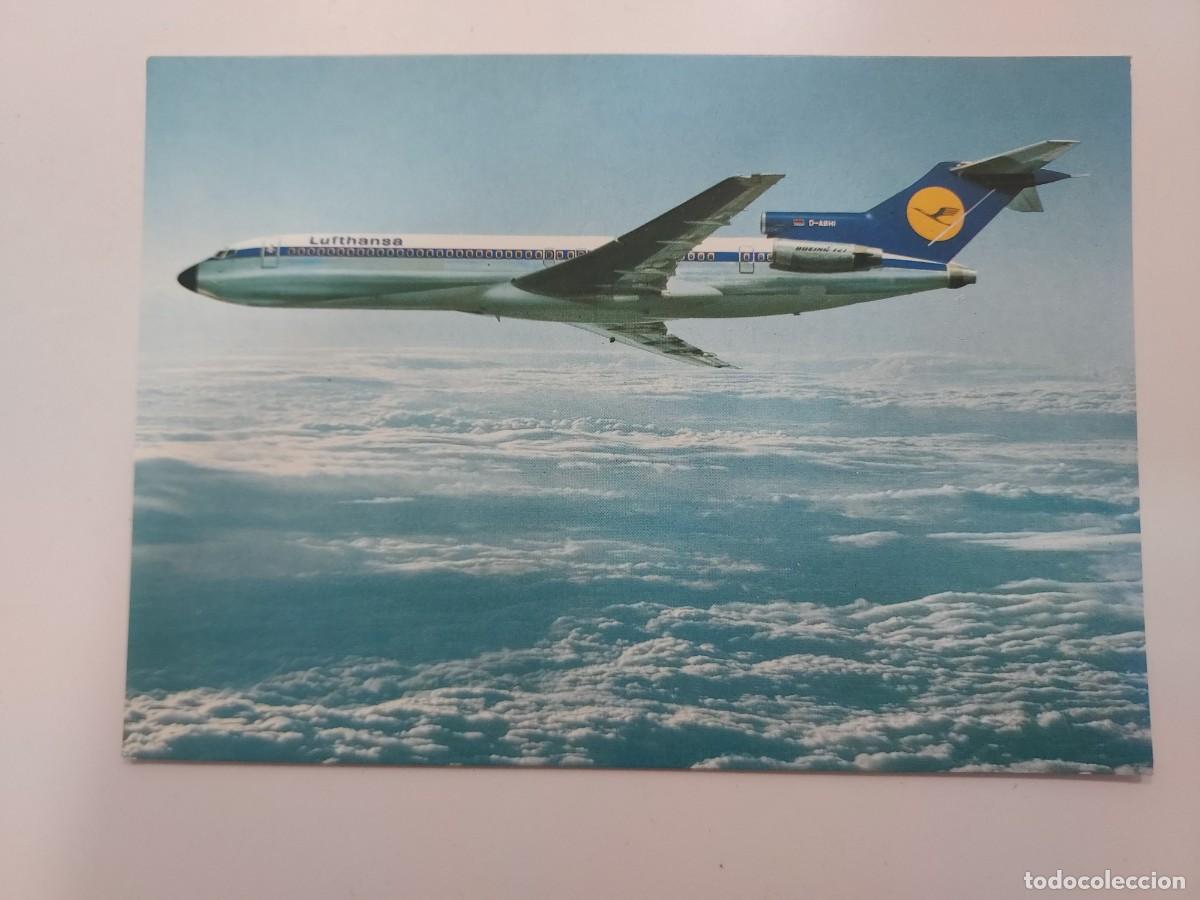 Postkarten: POSTAL LUFTHANSA B 727 EUROPA JET AVION. SIN CIRCULAR