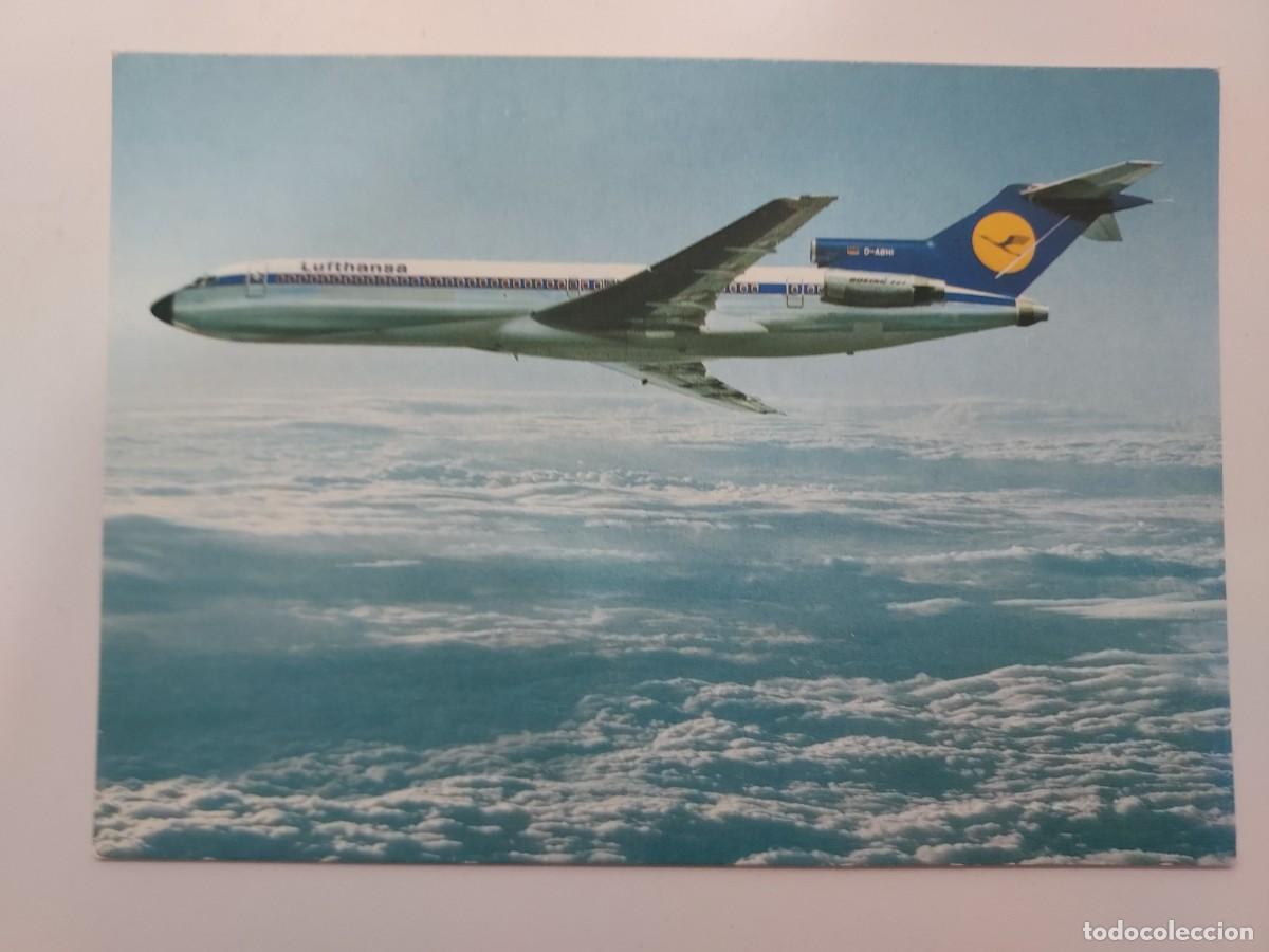 Postkarten: POSTAL LUFTHANSA B 727 EUROPA JET AVION. SIN CIRCULAR