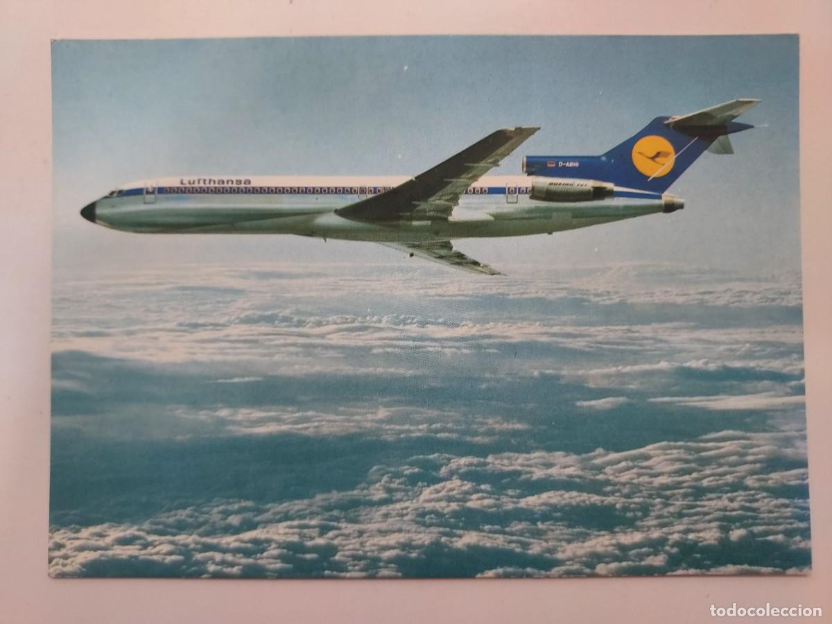 Postkarten: POSTAL LUFTHANSA B 727 EUROPA JET AVION. SIN CIRCULAR