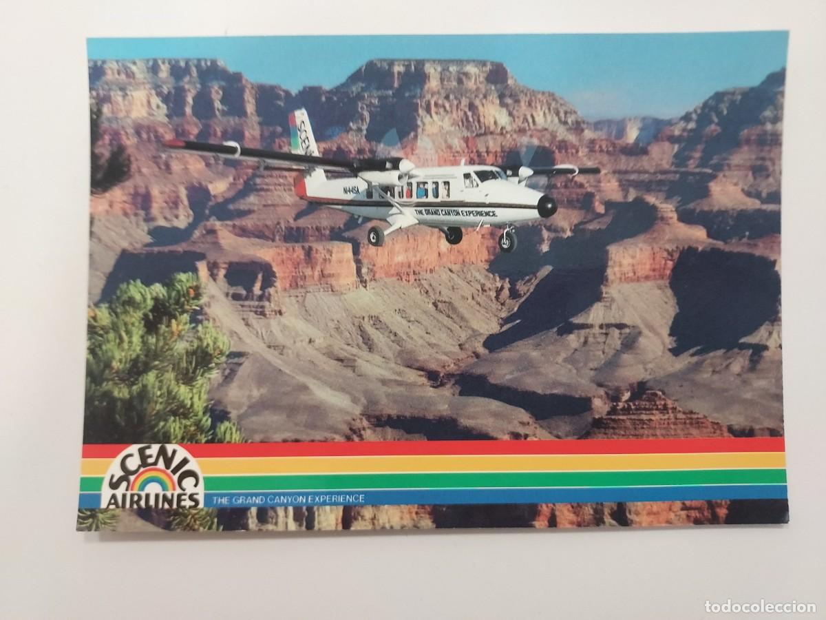Postales: POSTAL SCENIC AIRLINES. THE GRAND CANYON EXPERIENCE. AVION VISTALINER. USA