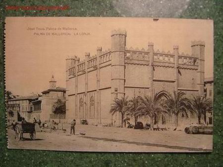Postales: PALMA MALLORCA LA LONJA - Foto 1