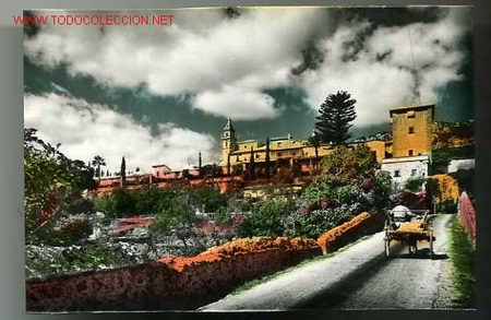 Postais: TARJETA POSTAL ANTIGUA DE MALLORCA-VALLDEMOSA N&ordm; 3338 (BALEARES)-LA CARTUJA Y PALACIO DEL REY SANCHO