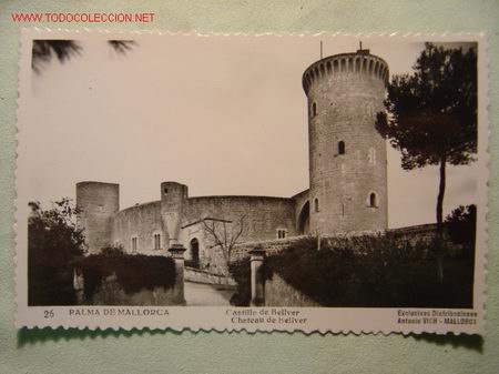 Postales: PALMA DE MALLORCA CASTILLO DE BELLVER - Foto 1